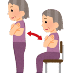 筋トレイラスト